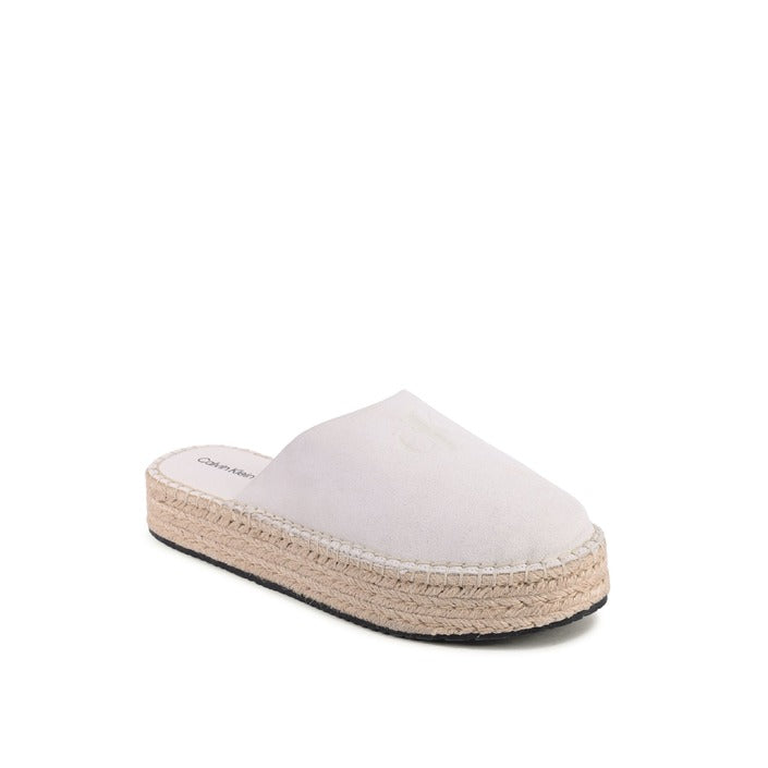 Calvin Klein - Calvin Klein Damen Espadrilles Weiß YW0YW00986YBH