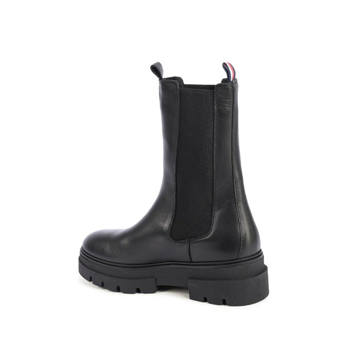 Tommy Hilfiger - Tommy Hilfiger Damen Stiefel SCHWARZ FW0FW06730BDS