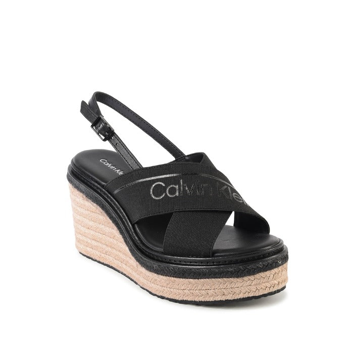 Calvin Klein - Calvin Klein Damen Sandale Schwarz HW0HW01965BEH