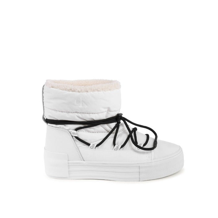 Calvin Klein - Calvin Klein Damen Sneaker Weiß YW0YW01181YBR