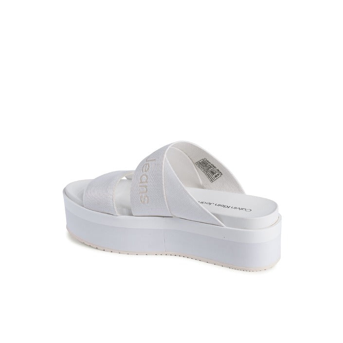 Calvin Klein - Calvin Klein Damen Sandale Weiß YW0YW01361YBR