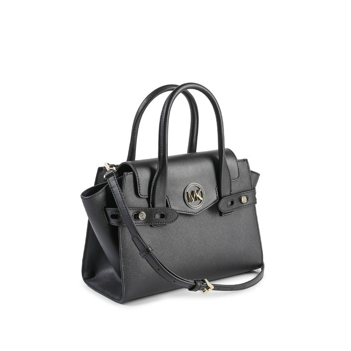Michael Kors - Michael Kors Handtasche mit mittlerer Klappe 35S2GNMS8L BLACK