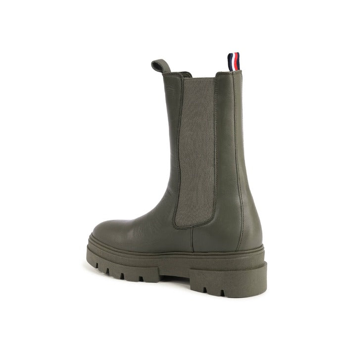Tommy Hilfiger - Tommy Hilfiger Damen Stiefel KHAKI FW0FW06730RBN