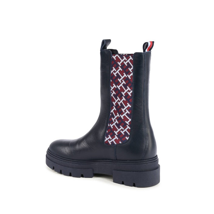 Tommy Hilfiger - Tommy Hilfiger Damen Stiefel BLAU FW0FW06872DW5