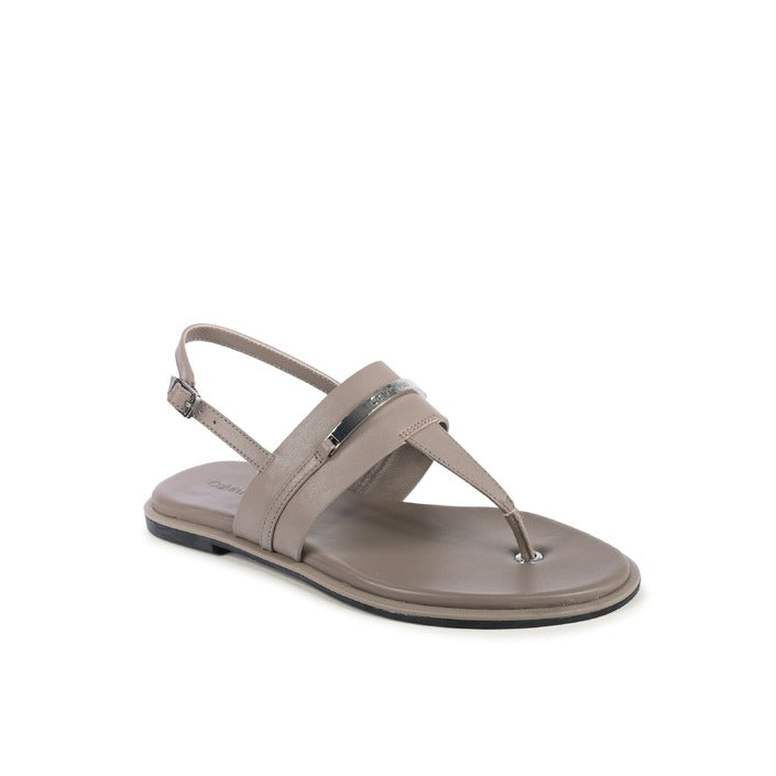 Calvin Klein - Calvin Klein Damen Sandale Khaki HW0HW020310I1