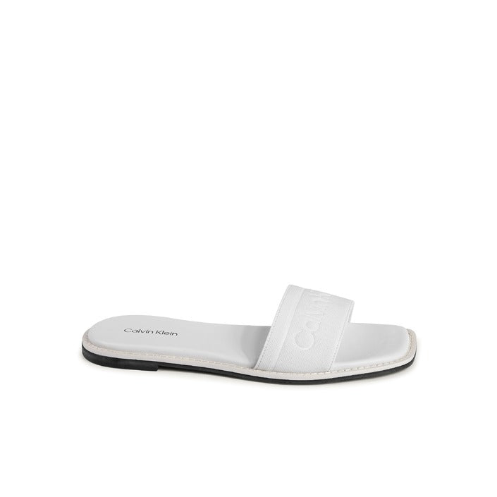 Calvin Klein - Calvin Klein Damen Sandale Weiß HW0HW01989YBR