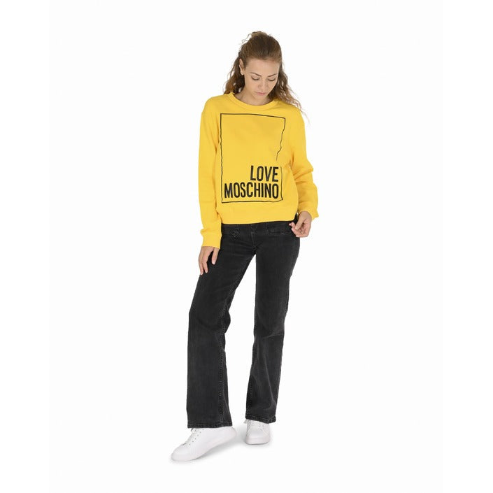 Love Moschino Damen Sweatshirt W 6 306 47 M 4055 I60 YELLOW