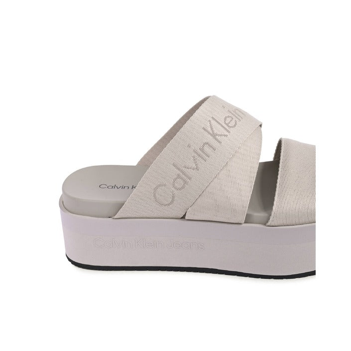 Calvin Klein - Calvin Klein Damen Sandalen BEIGE YW0YW01361ACF
