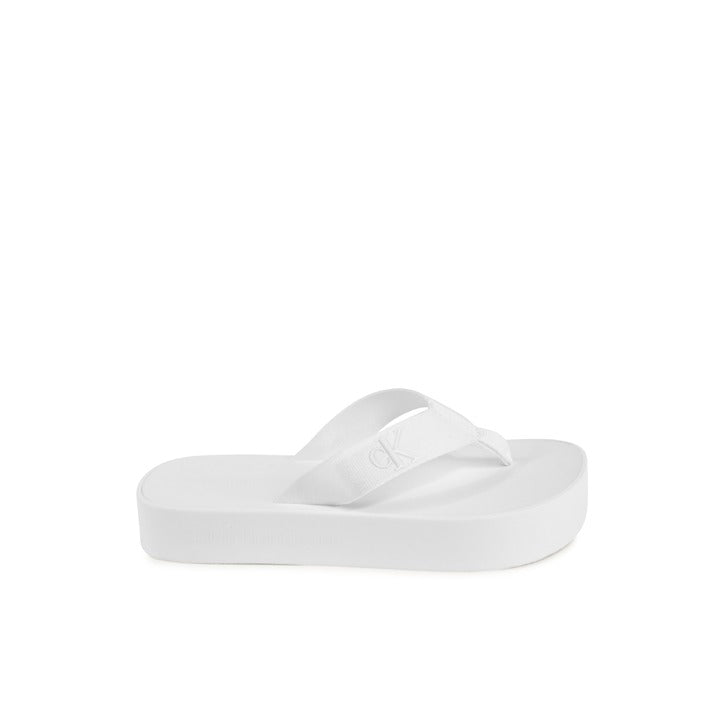 Calvin Klein - Calvin Klein Damen Flip Flop Weiß YW0YW01398YBR