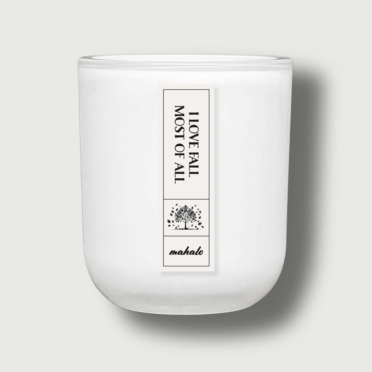 I LOVE FALL MOST OF ALL DUFTKERZE