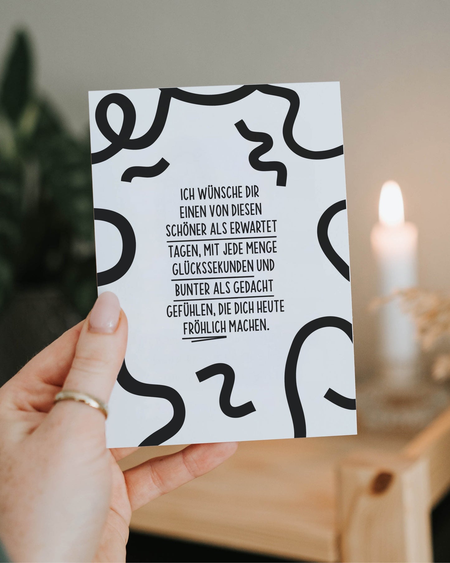 Fröhlich · Postkarte