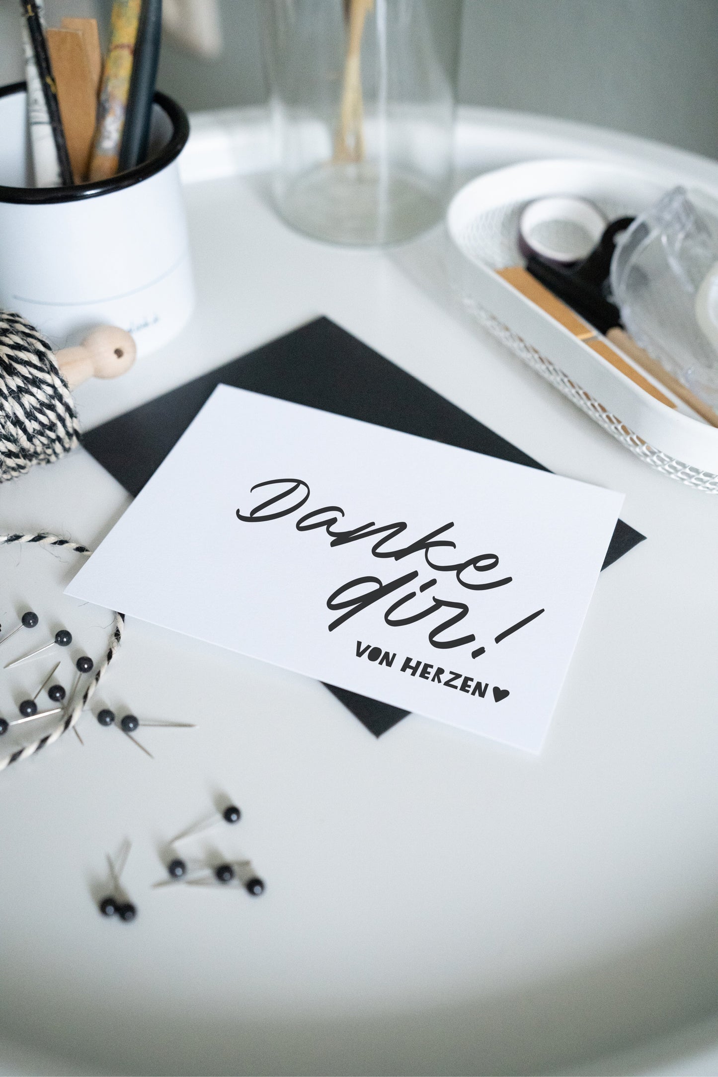 Danke dir · Postkarte