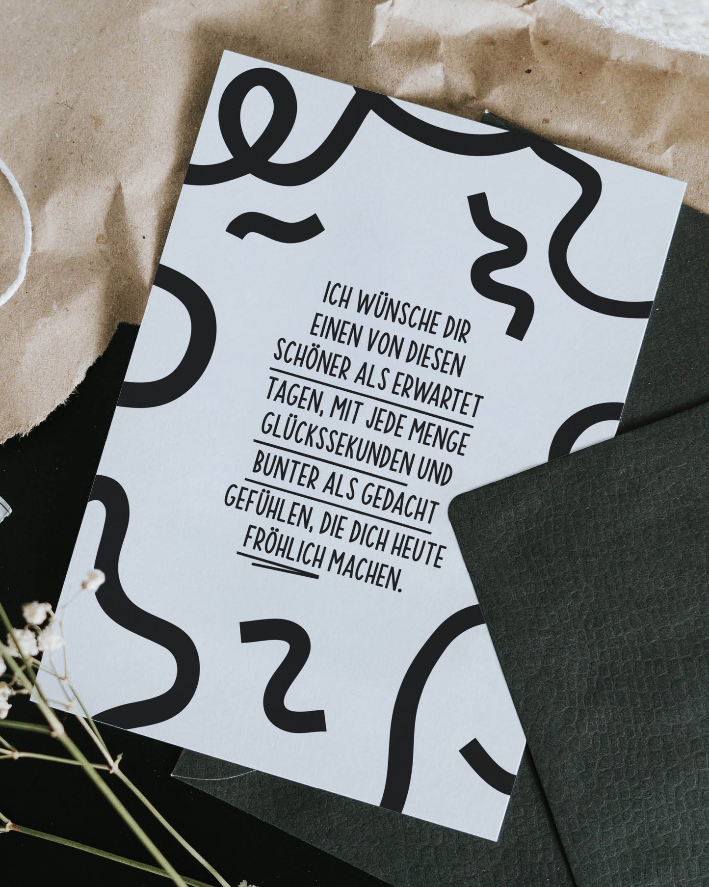 Fröhlich · Postkarte