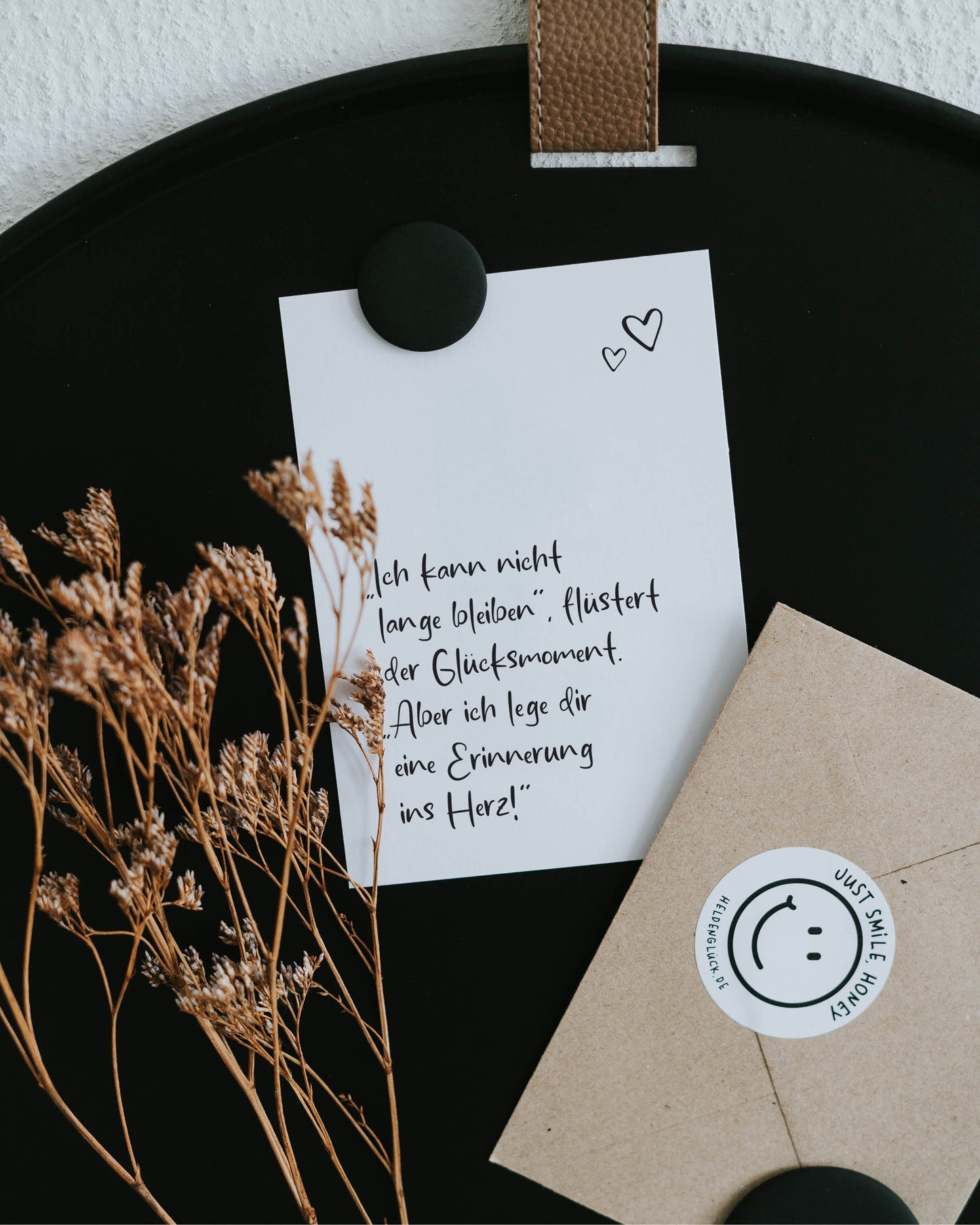 Glücksmoment · Postkarte