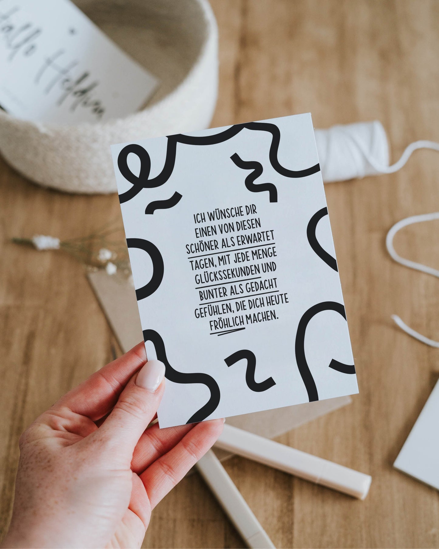 Fröhlich · Postkarte