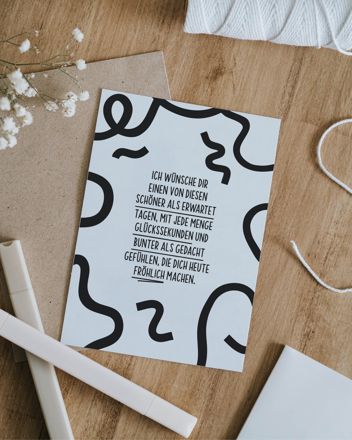 Fröhlich · Postkarte