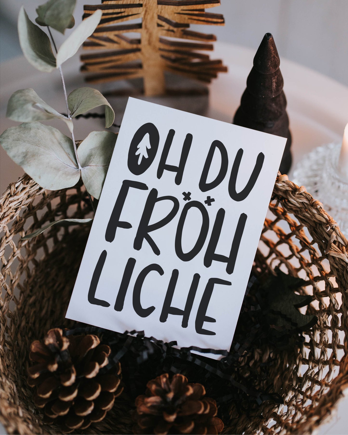 Oh du fröhliche · Postkarte