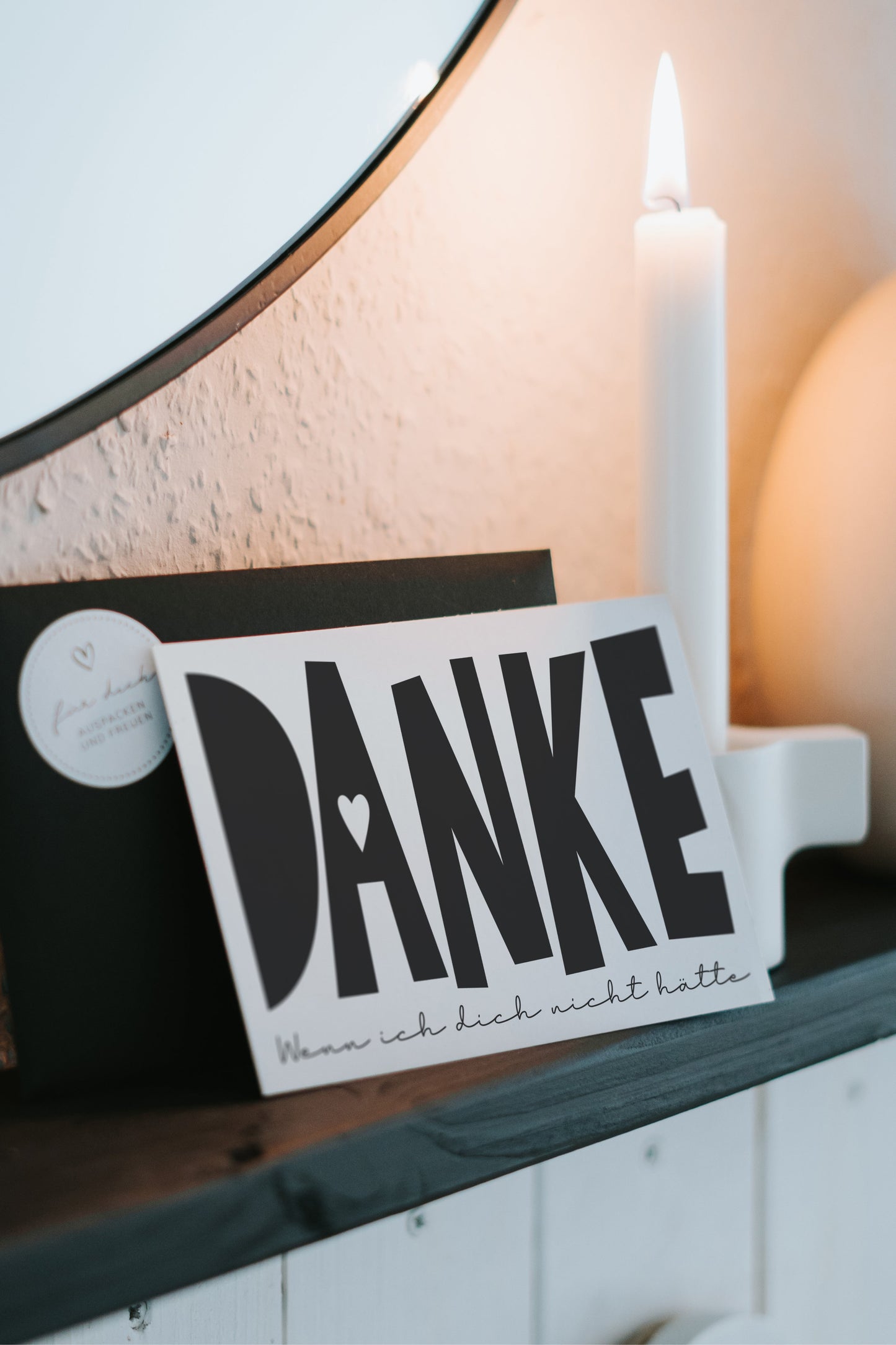 Danke · Postkarte