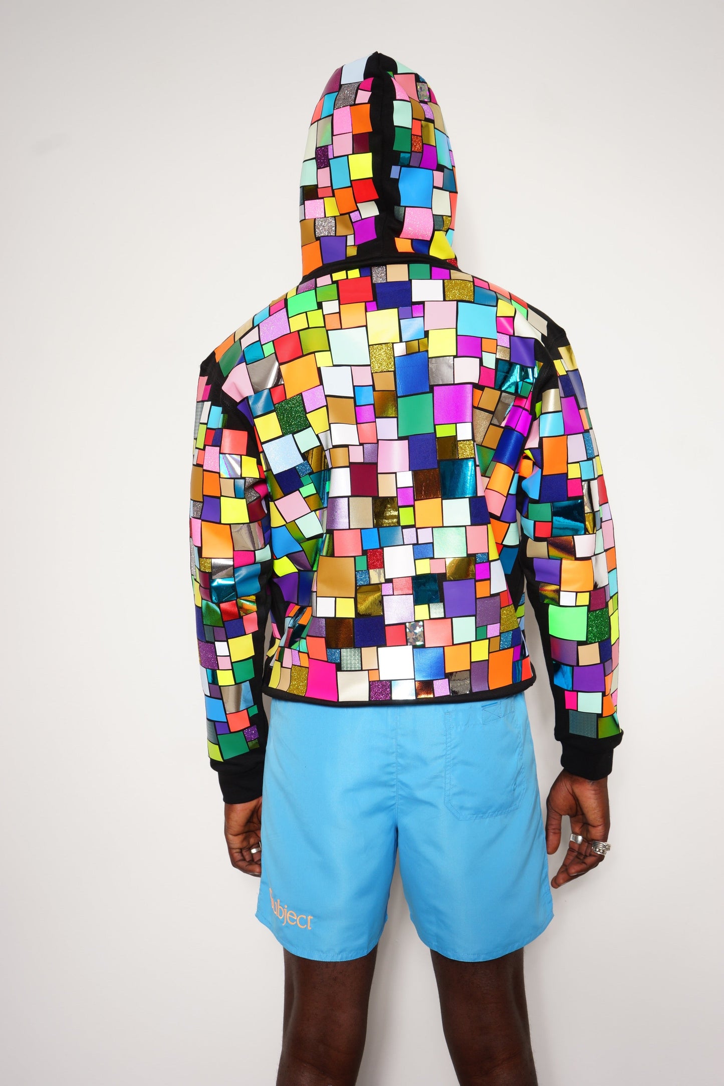 Mosaic Allover Multicolor Hoody