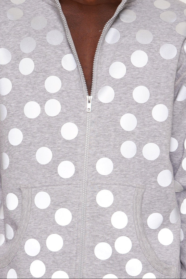 Full Points Reflective Zip Jacket