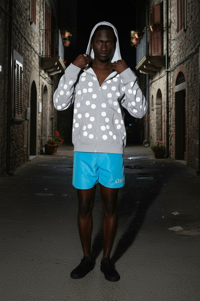 Full Points Reflective Zip Jacket