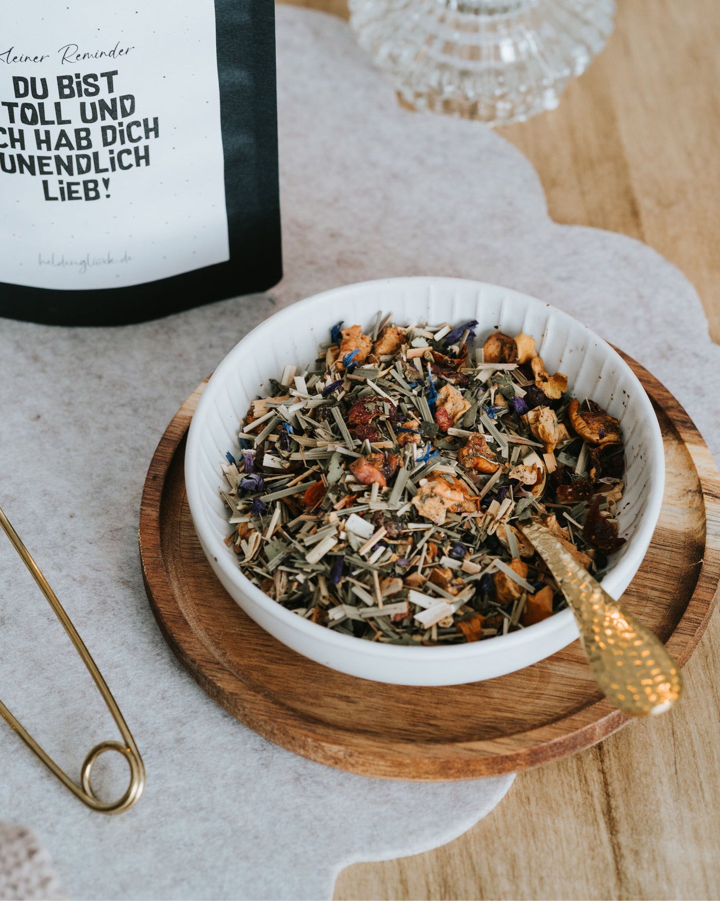 Kleiner Reminder · Früchtetee