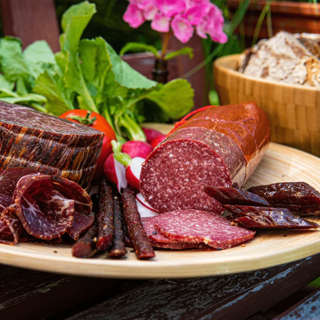 Wagyu Zucht Nordfriesland - Wagyu-F1 Salami (Holsteiner Art)