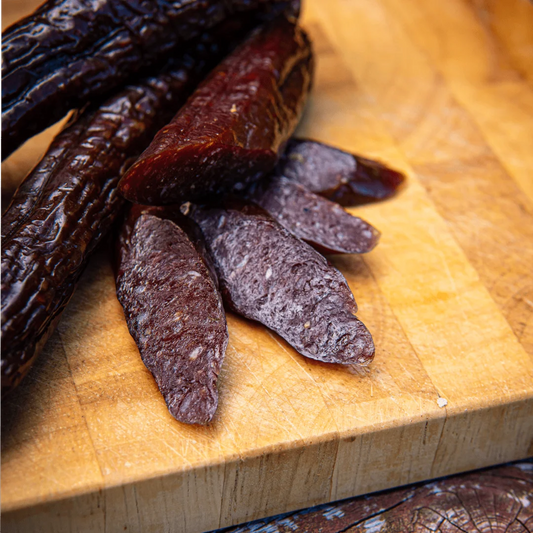 Wagyu Zucht Nordfriesland - Wagyu-F1 Salami Snack (4 Stk.)