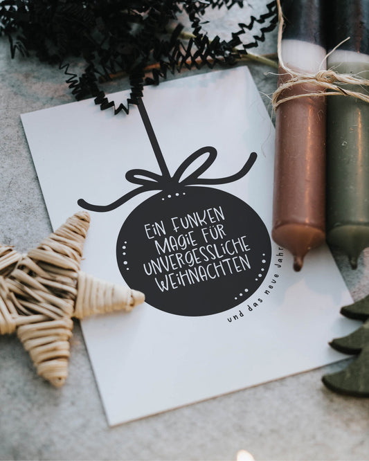 Ein Funken · Postkarte