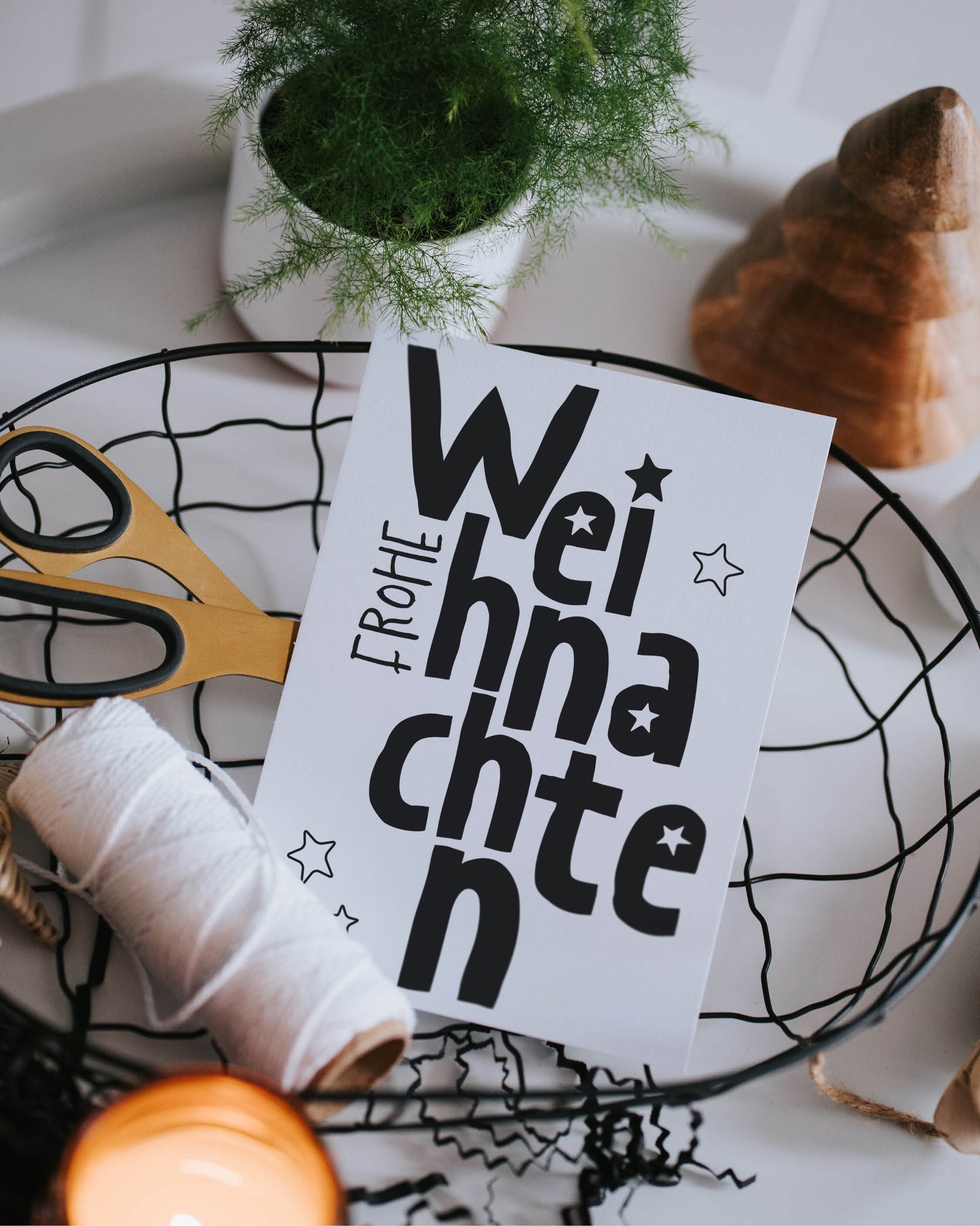 Weihnachten · Postkarte