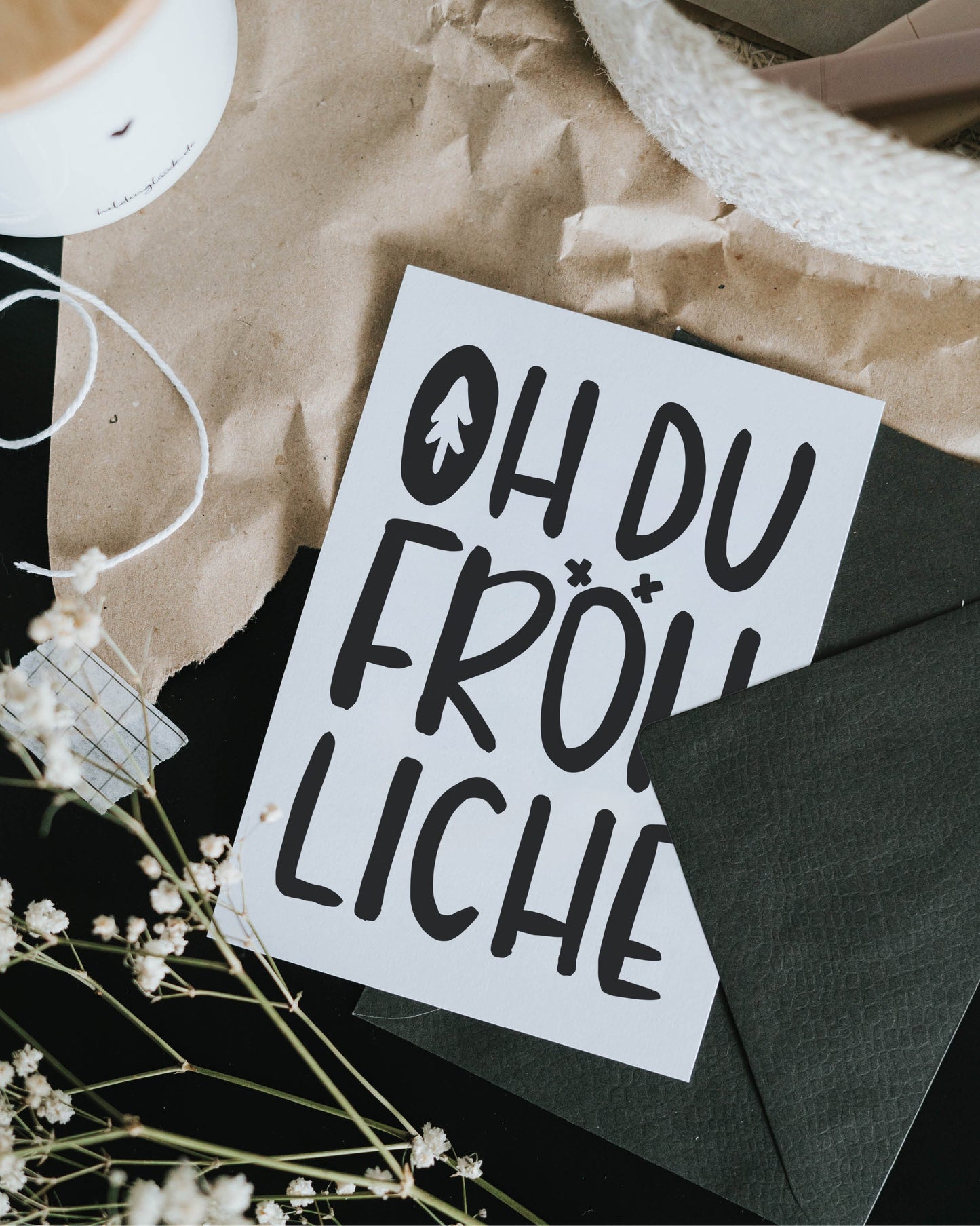 Oh du fröhliche · Postkarte